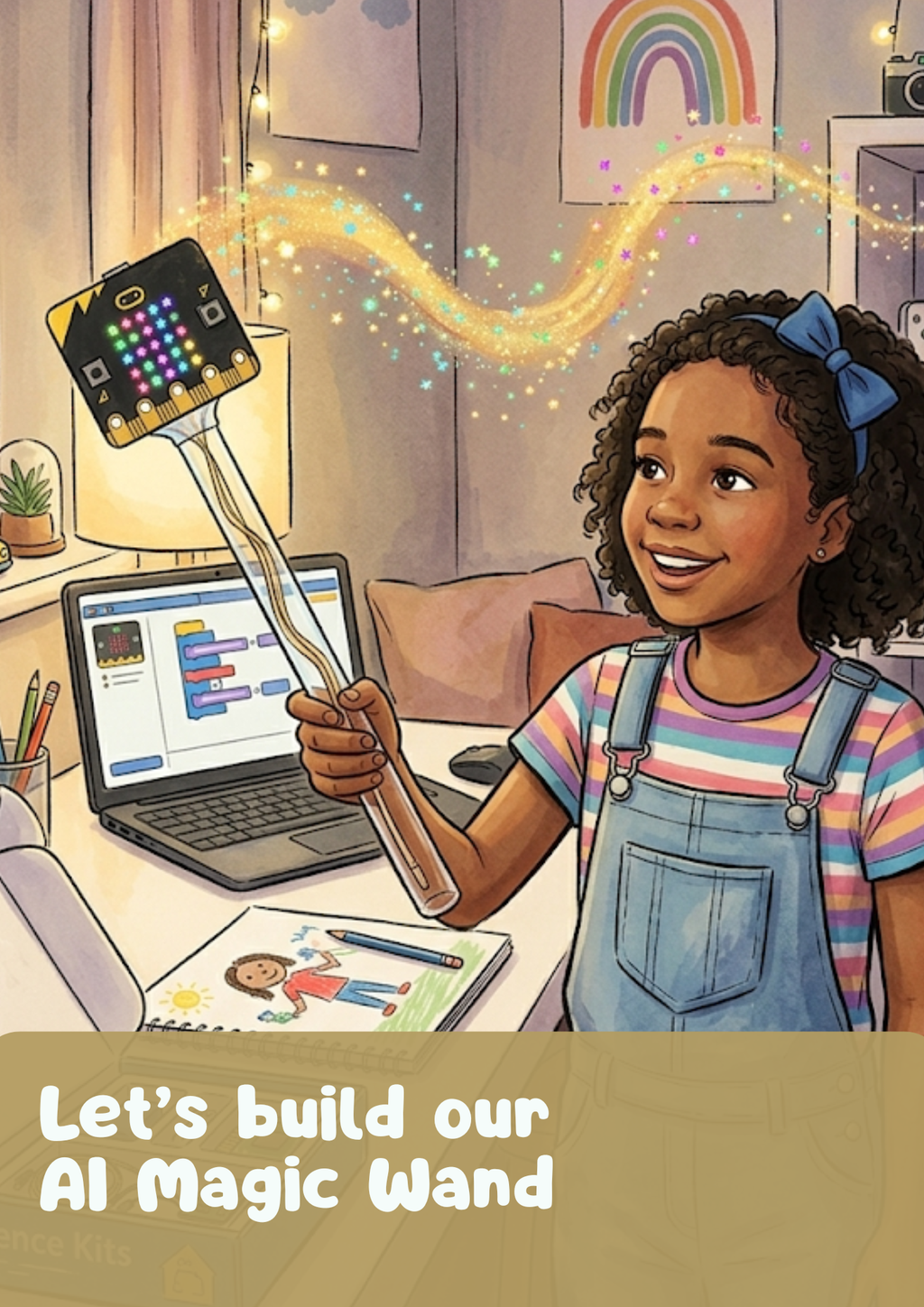 Demystifying AI Algorithms and Physical Computing (For Kids & Beginners)